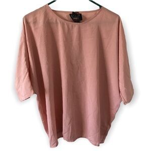 Forever 21x hello kitty dusty pink short sleeve top (T8)